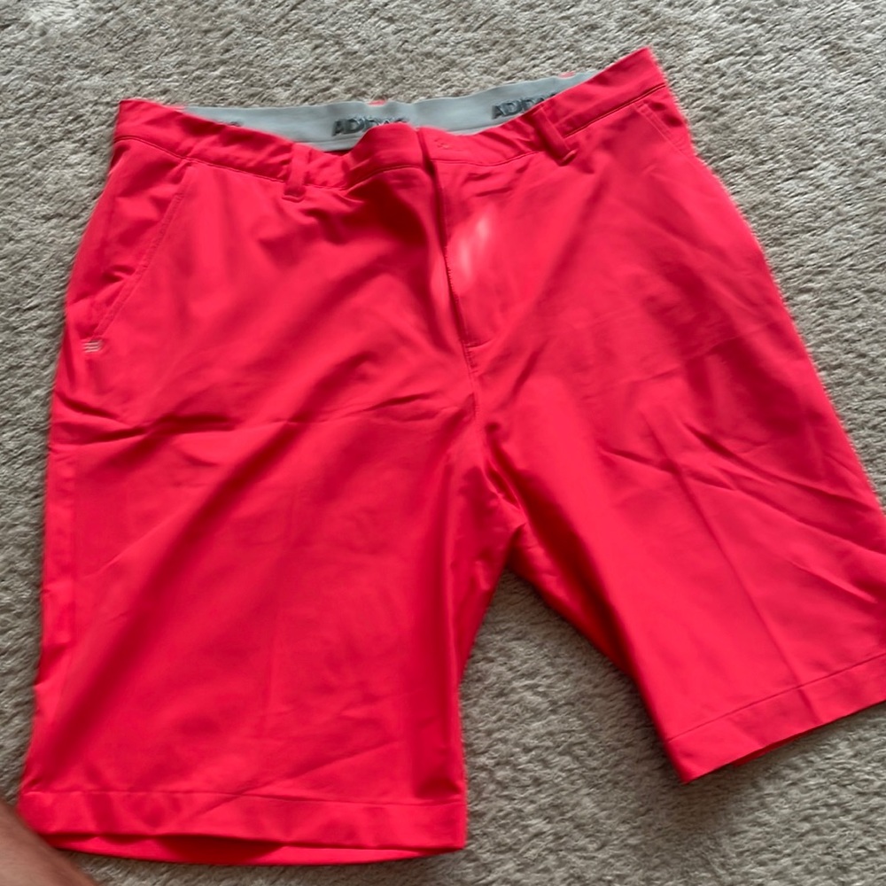 Adidas dry fit moisture wicking shorts for golf